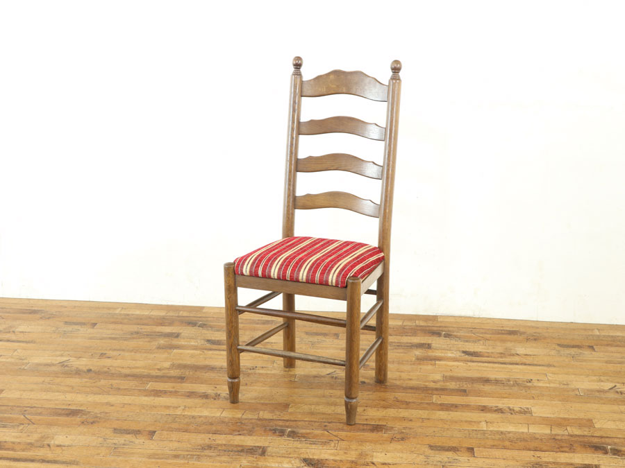 張替済ダイニングチェア 64379在庫2脚 アンティーク家具 ウェブ