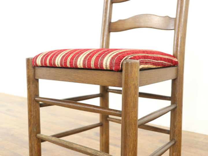 張替済ダイニングチェア 64379在庫2脚 アンティーク家具 ウェブ