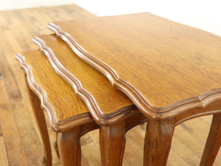 猫脚クラシック ネストテーブル サイドテーブル 猫脚クラシック ネスト