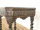 彫刻サイドテーブル　アンティークフレックス