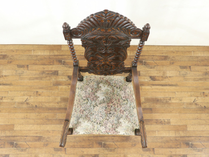 残され続けるべき椅子 ハイバックアームチェア 64553a在庫2脚