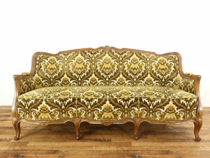 アンティーク，ソファ3点セット どのカタチも可愛い サロンソファ3点セット 64565 アンティーク