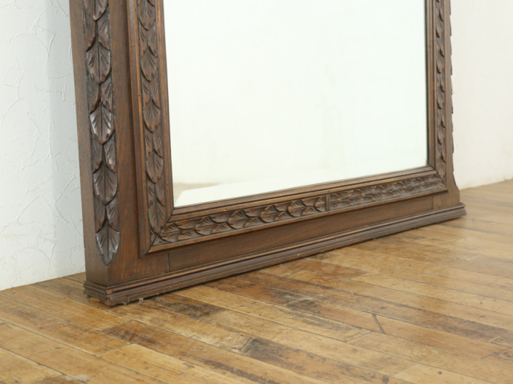 オーバーマントルミラー マカボニー 英国アンティーク アンティーク 暖炉 オーバーマントルミラー イギリス製 / WESTWOOD ANTIQUES