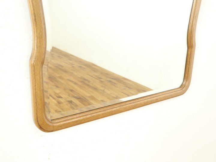 明るめのフレーム色 ウォールミラー 64739 アンティーク家具 ウェブ