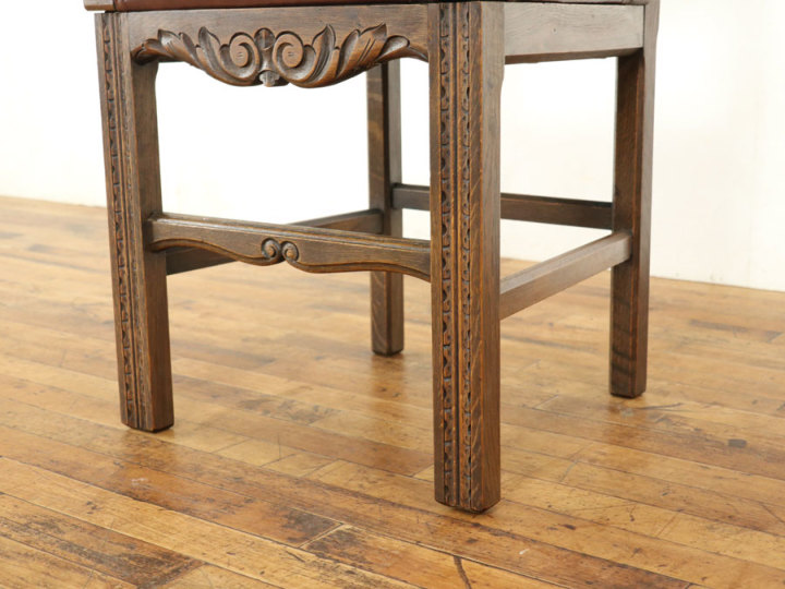 古家具　椅子・チェア　① 風景があるチェア 64807f アンティーク家具 ウェブサイト商品