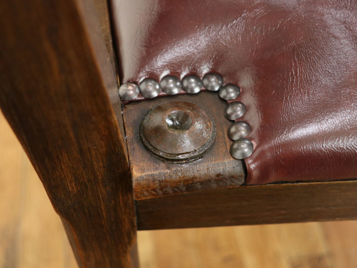 古家具　椅子・チェア　① 風景があるチェア 64807f アンティーク家具 ウェブサイト商品