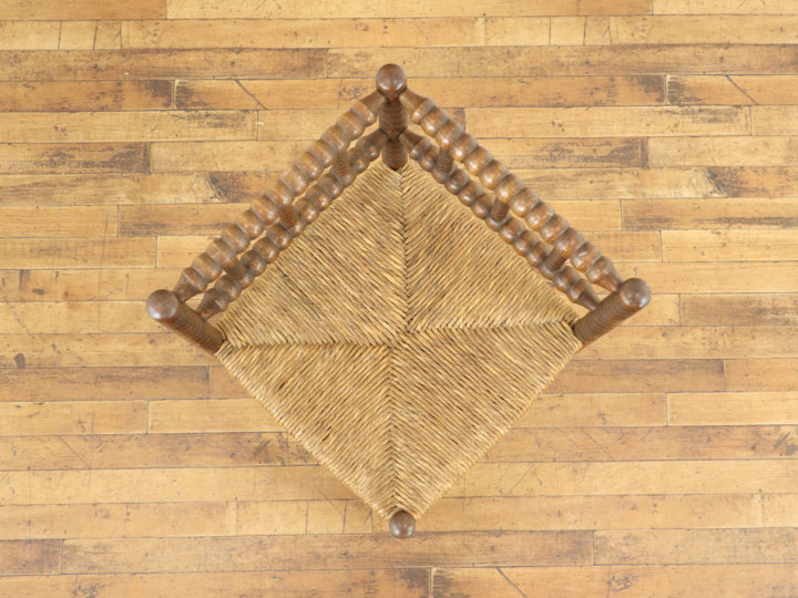 味わい深い雰囲気 コーナーチェア 64825 アンティーク家具 ウェブ