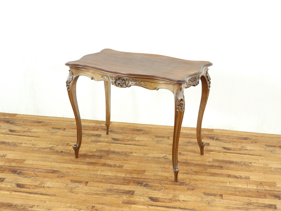 華やかなロココ様式 フランスアンティーク家具 サイドテーブル 64895f 