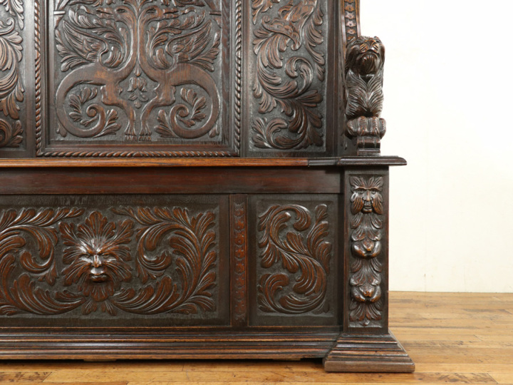 ルネサンス様式の特徴的なデザイン 1900年頃 フランスアンティーク