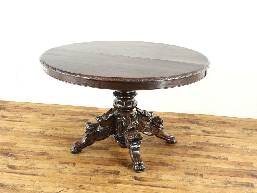 楕円形天板 フォックステーブル 64927 アンティーク家具 ウェブサイト