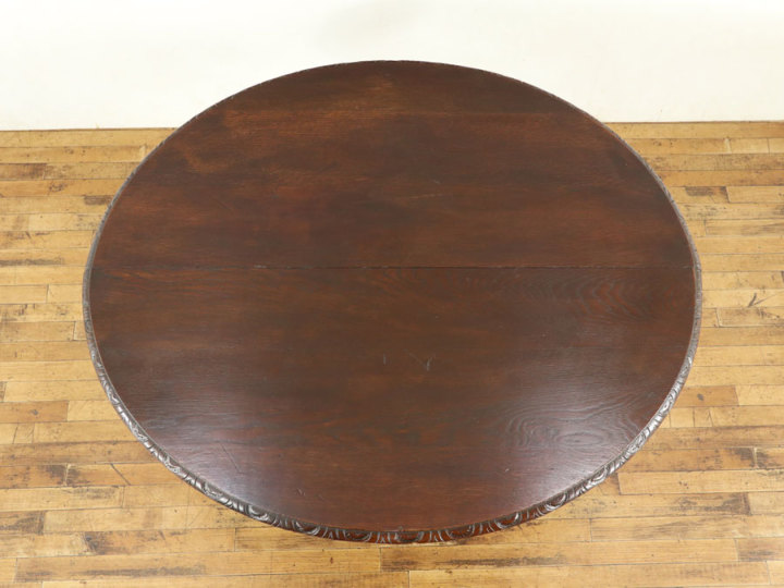 楕円形天板 フォックステーブル 64927 アンティーク家具 ウェブサイト