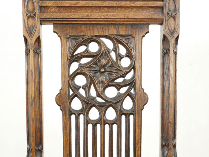 ゴシック フランスアンティークチェア 65006在庫6脚 アンティーク家具