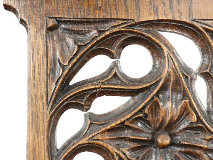 ゴシック フランスアンティークチェア 65006在庫6脚 アンティーク家具