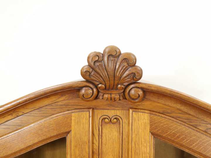 フレンチディスプレイキャビネット 65076 アンティーク家具