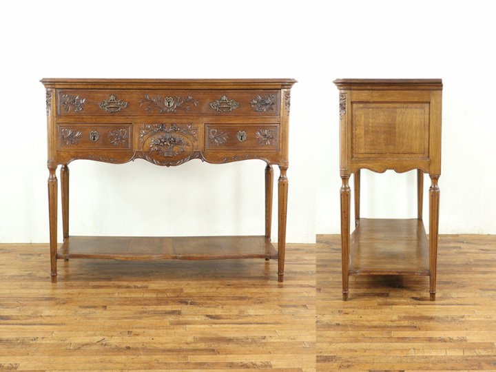 上品で繊細 フランスアンティーク サイドボード 65094 アンティーク