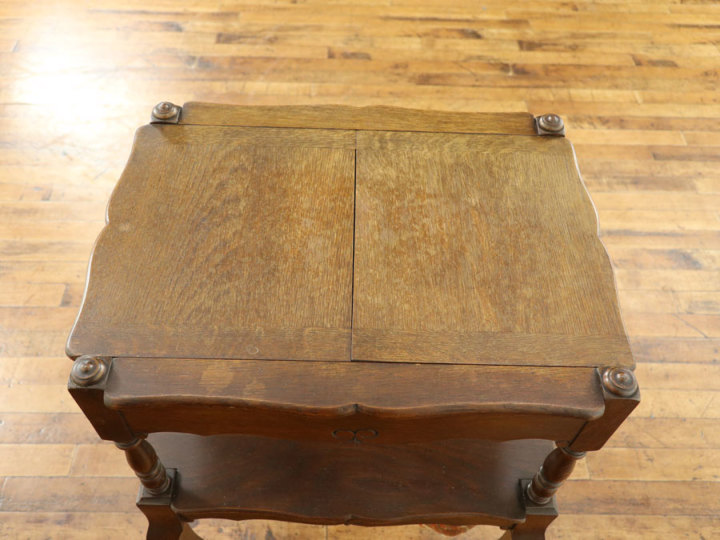 フランスアンティーク ソーイングボックス　裁縫　猫脚 猫脚ソーイングボックス.8 フランス ヴィンテージ 裁縫箱