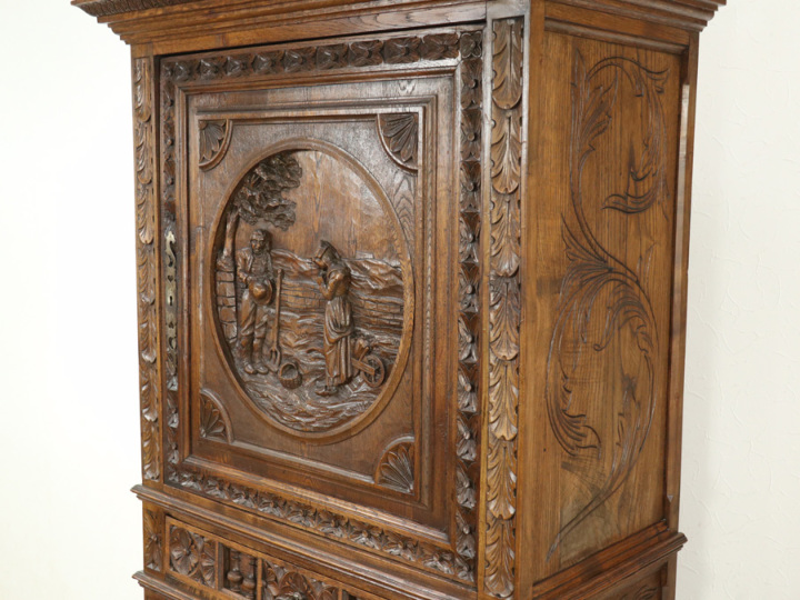 FranceAntiqueアンティークキャビネット サービングキャビネット 55673 アンティーク家具 ウェブサイト