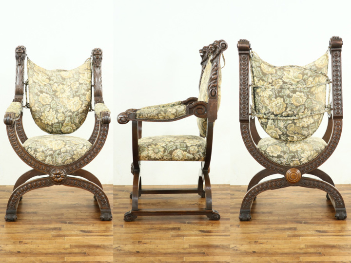 サロンチェア　フランスアンティーク　French antique 1800年代 フランス サロンチェア - アンティークモール＆蚤の市情報サイト｜全国