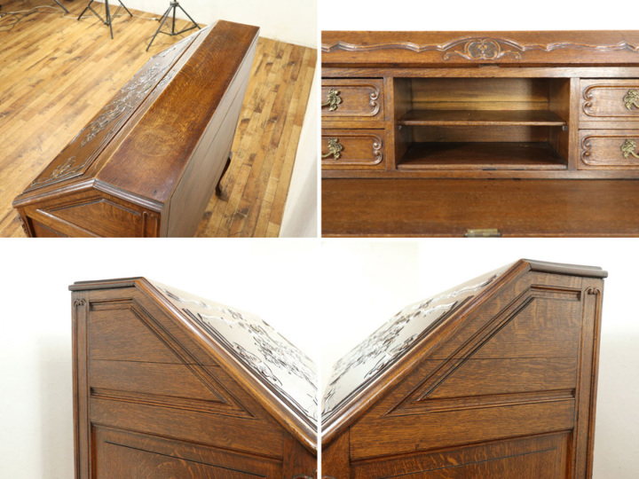 1910年頃フランスアンティークライティングビューロー 65172