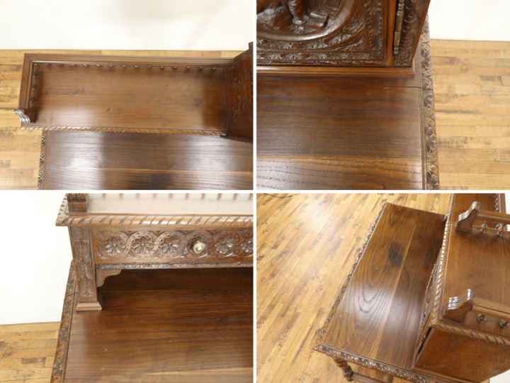 ブルターニュスタイル フランスアンティーク家具 小ぶりなデスク 65273