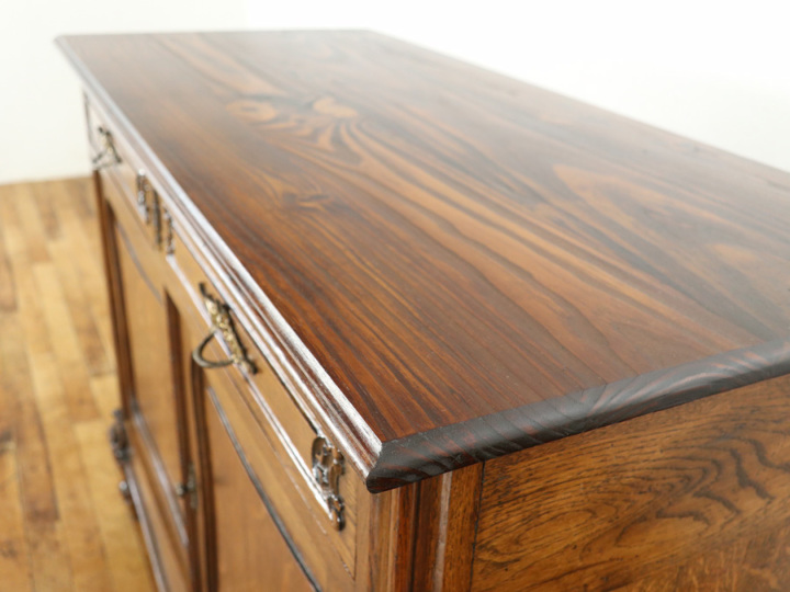 収納量も魅力 フランスアンティーク キャビネット 65331 アンティーク