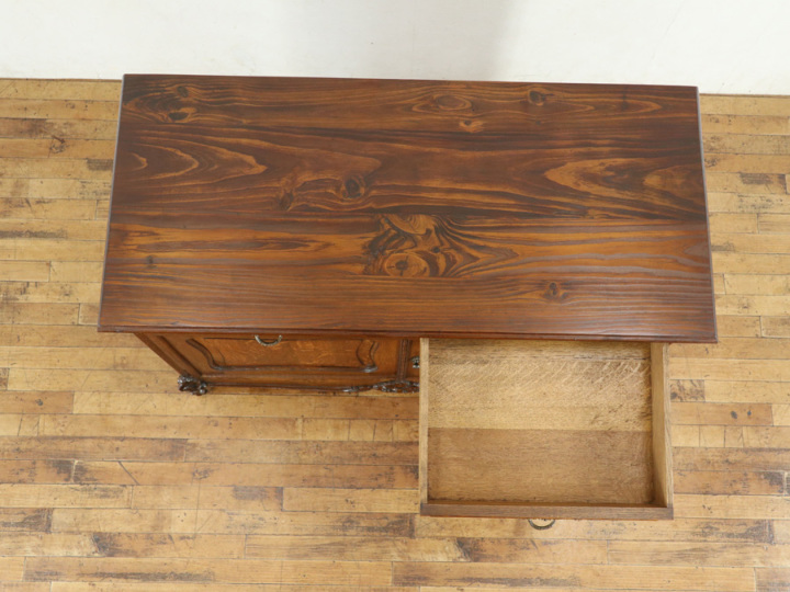 収納量も魅力 フランスアンティーク キャビネット 65331 アンティーク