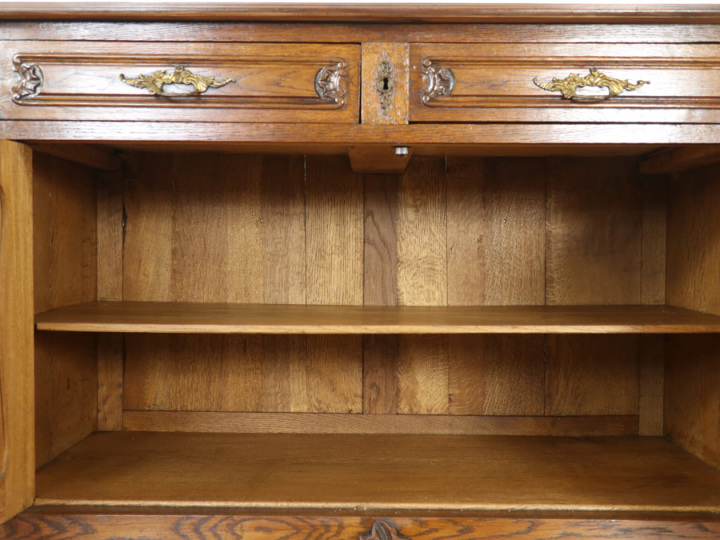 収納量も魅力 フランスアンティーク キャビネット 65331 アンティーク