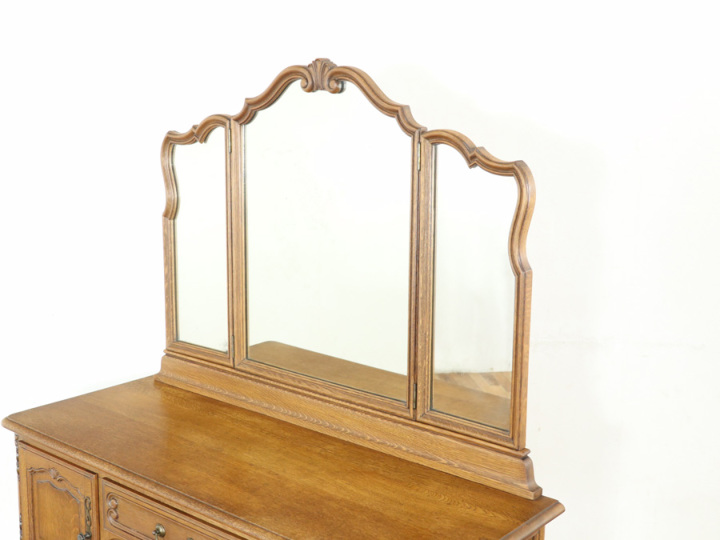 三面鏡 ドレッサー 65334a アンティーク家具 ウェブサイト商品一覧