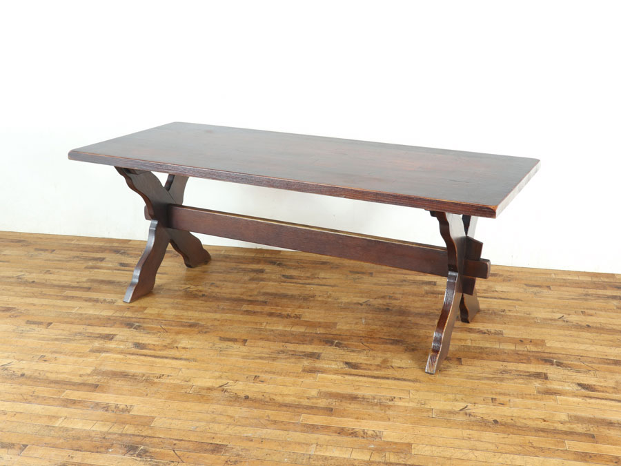 久々入荷 ダークカラー オランダダイニングテーブル 65344a