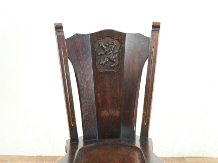 オランダスタイル ダイニングチェア 65344b在庫8脚 アンティーク家具