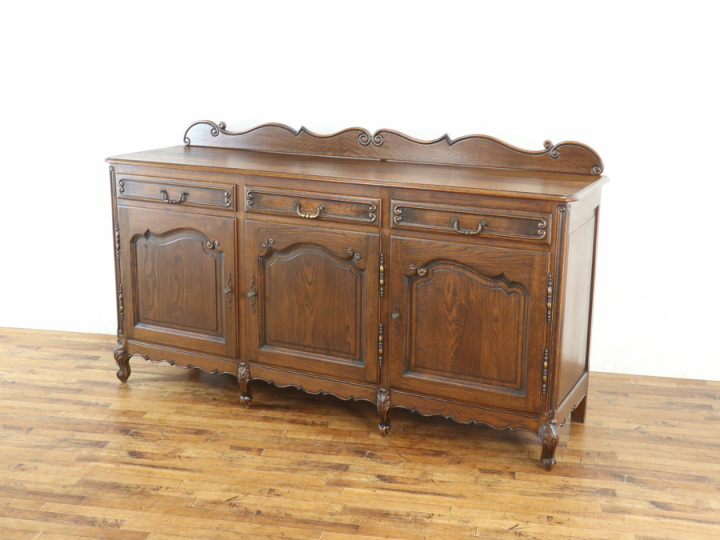 ダークカラー フランス サイドボード 65346 アンティーク家具 ウェブ