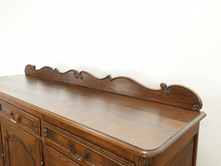 ダークカラー フランス サイドボード 65346 アンティーク家具 ウェブ