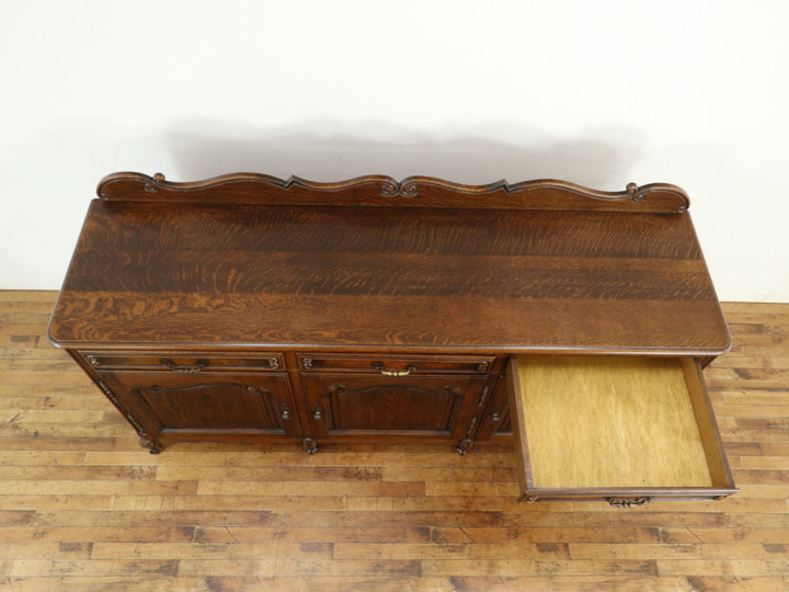 ダークカラー フランス サイドボード 65346 アンティーク家具 ウェブ