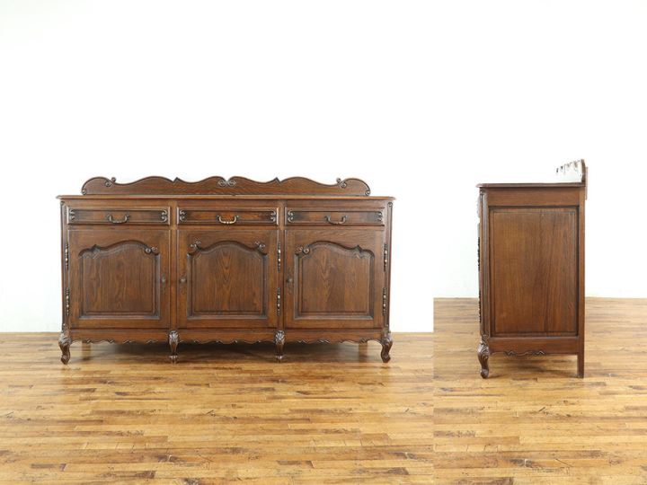 ダークカラー フランス サイドボード 65346 アンティーク家具 ウェブ