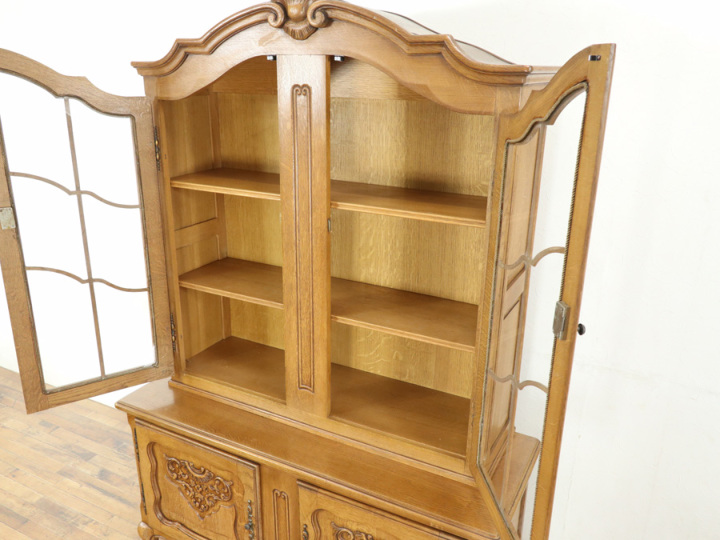 横面にも個性 キャビネット 65354 アンティーク キャビネット