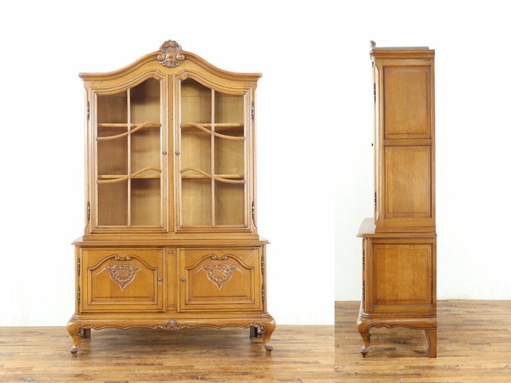 飾り棚でも食器棚でも キャビネット 65382 アンティーク家具 ウェブ