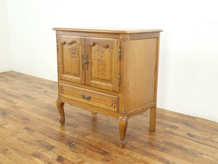 色々な用途に 猫脚サイドキャビネット 65392 アンティーク家具 ウェブ