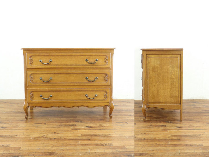 ディスプレイ台にも フランス 猫脚チェスト 65398 アンティーク家具