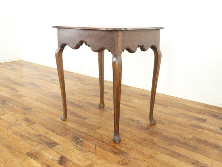 ダークカラー フレンチ サイドテーブル 65405a アンティーク家具