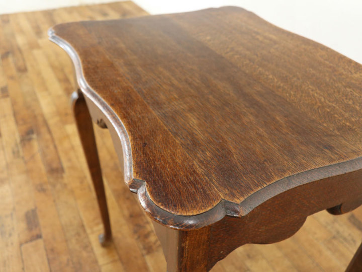 ダークカラー フレンチ サイドテーブル 65405a アンティーク家具