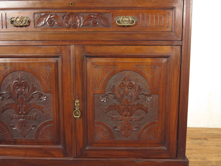 アンティーク　ライティングビューロー ロココ様式の華麗な雰囲気 ライティングビューロー 64582 アンティーク