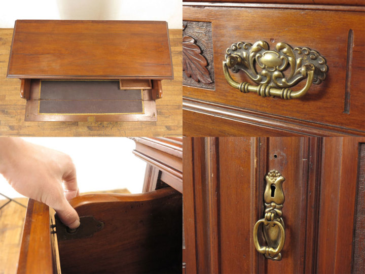 ライティングビューロー　アンティーク　家具　西洋　キャビネット antique_furniture1748655625.jpg