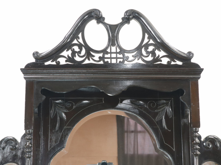 ヴィクトリアンパーラーキャビネット 70092 アンティーク家具 ウェブ