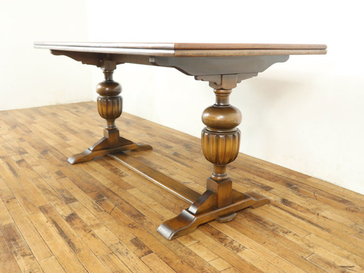 横長が嬉しいリフェクトリーテーブル 70159 アンティーク家具 ウェブ