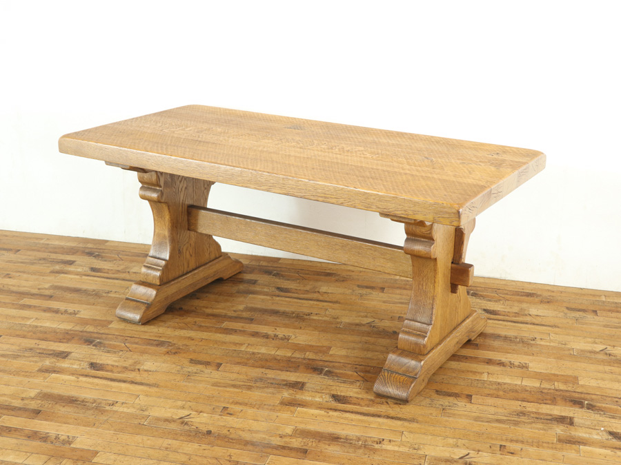 27,000円オランダ製　ダイニングテーブル　食卓テーブル　木製　アンティーク調