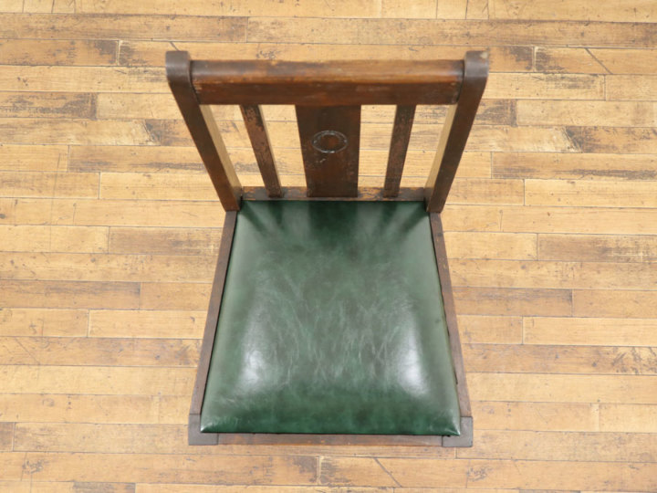 張替済ダイニングチェア 70191在庫6脚 アンティーク家具 ウェブサイト