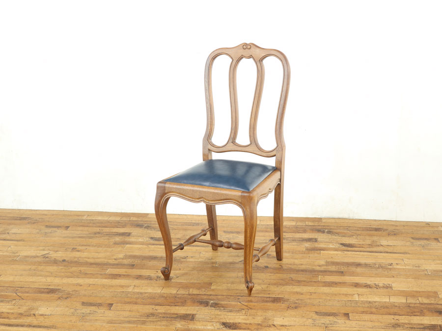 アンティーク　イス　2脚 張替済ダイニングチェア 70193在庫2脚 アンティーク家具 ウェブサイト