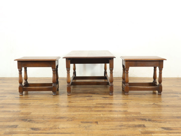 コーヒーテーブルタイプのネストテーブル 70201 アンティーク家具