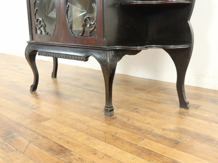 ヴィクトリアンパーラーキャビネット 70253 アンティーク家具 ウェブ