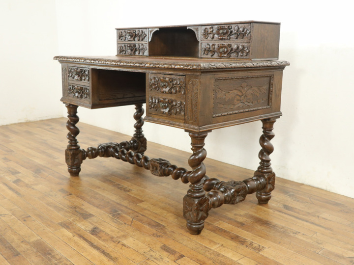 1900年頃フランスアンティークデスク 70363 アンティーク家具 ウェブ